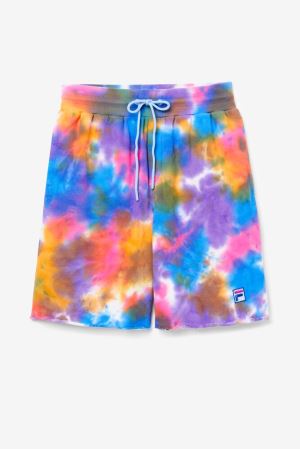 FILA Sloan Tie Dyes Shorts Multicolor,Mens Clothing | CA.YRCWZK791